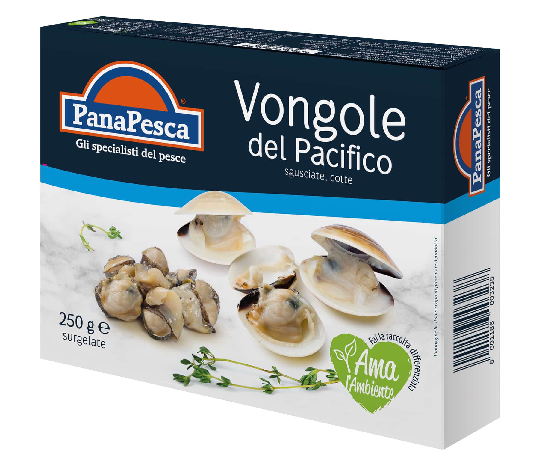 826003 Vongole sgusciate 250g
