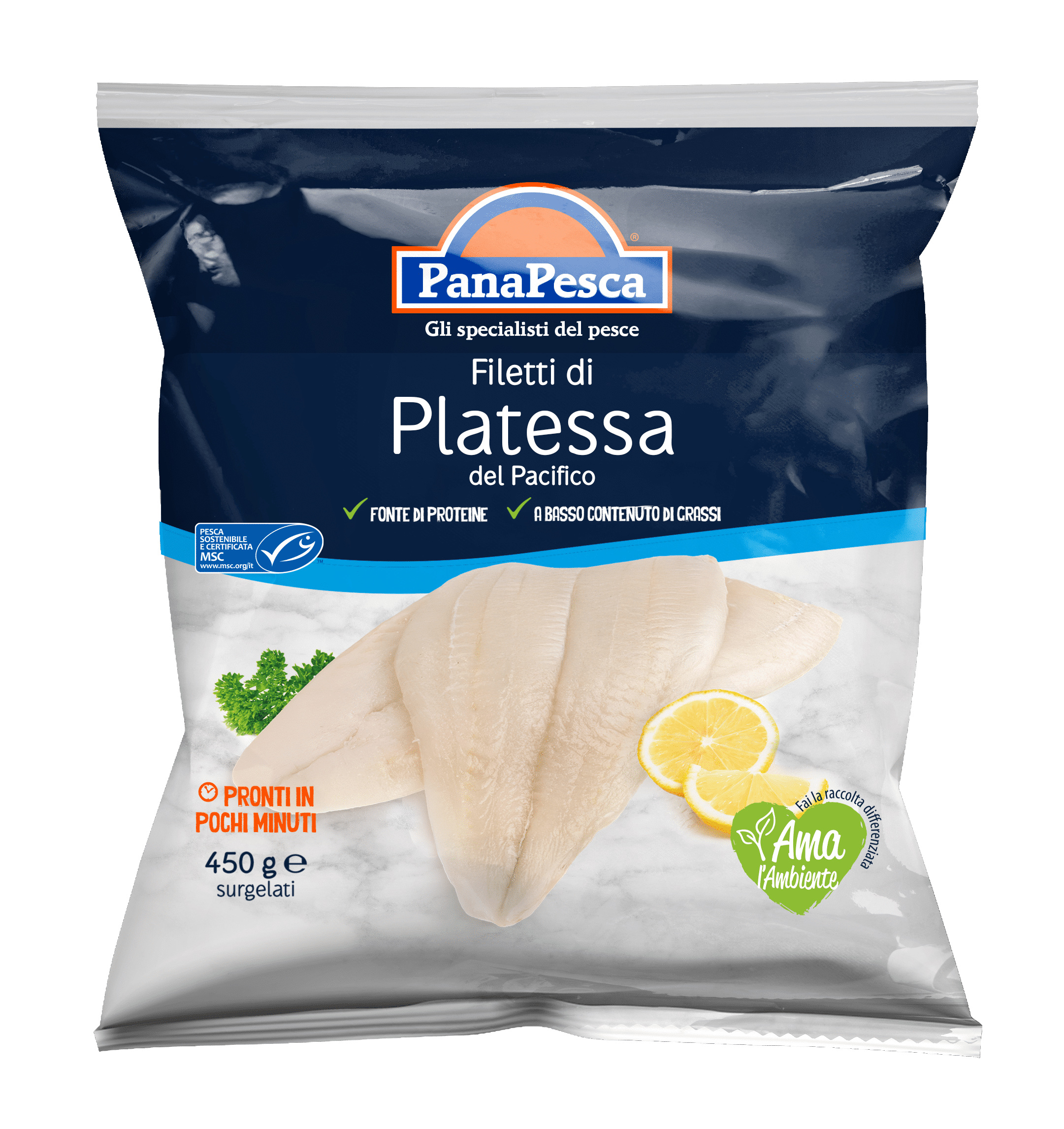 Panapesca Filetti di Platessa 450g